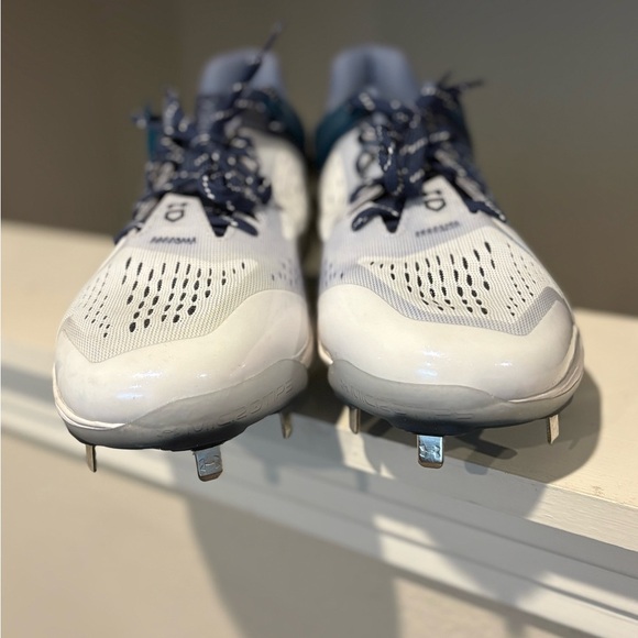 Under Armour Yard MT Low Metal Baseball Cleats 3025592-401 Navy Mens Size 15 - Picture 7 of 9